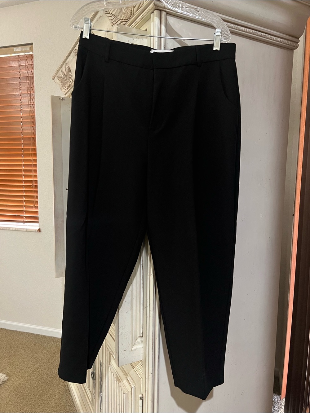 Zara Black Women's Tailored Trousers